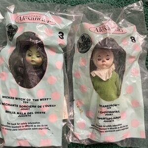 Madame Alexander Green and Black Doll Set